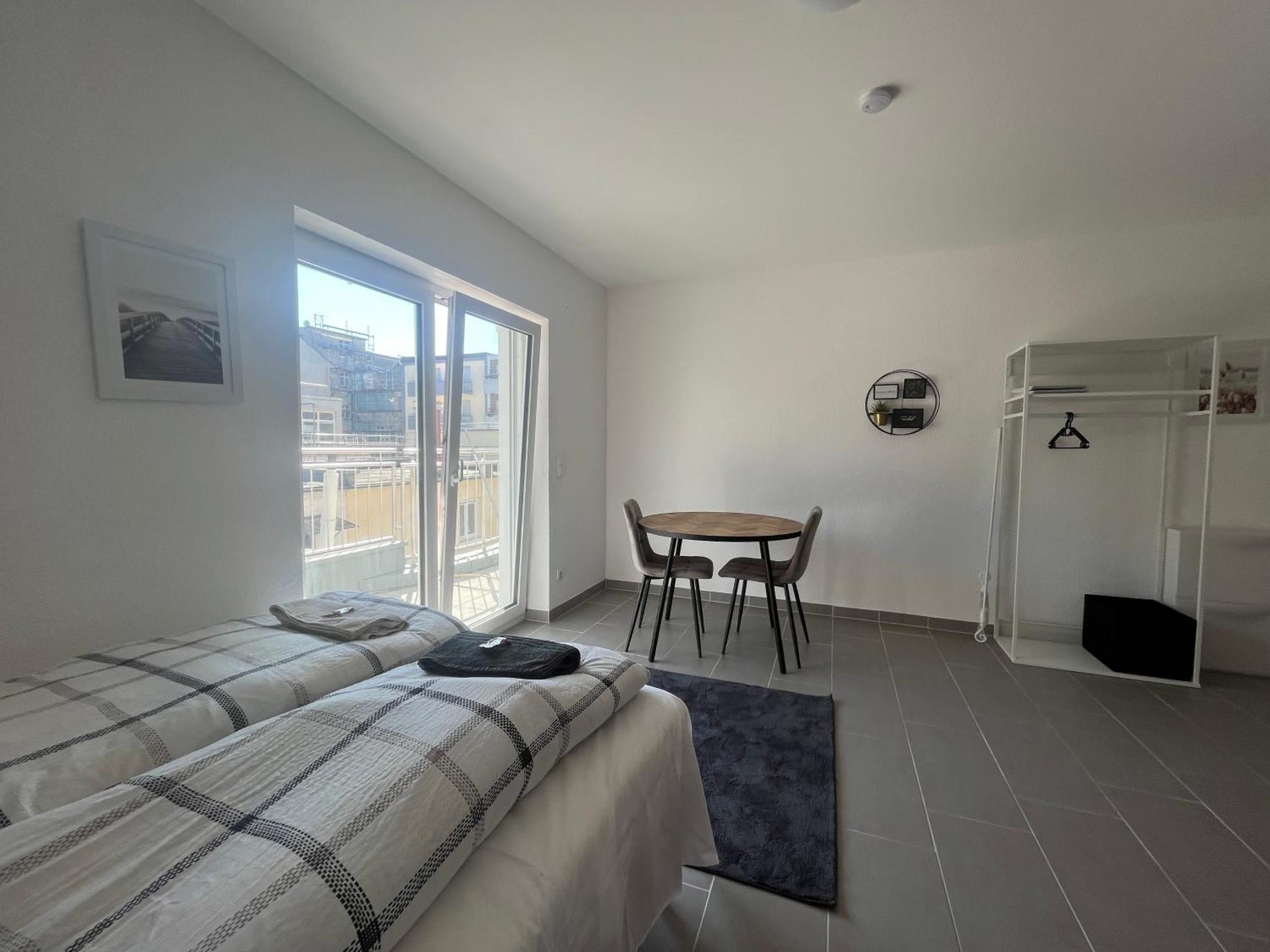 Simplex Apartments Am Europaplatz Karlsruhe Camera foto