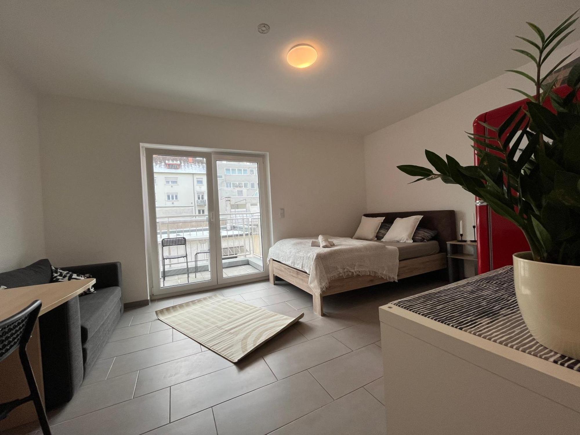 Simplex Apartments Am Europaplatz Karlsruhe Camera foto