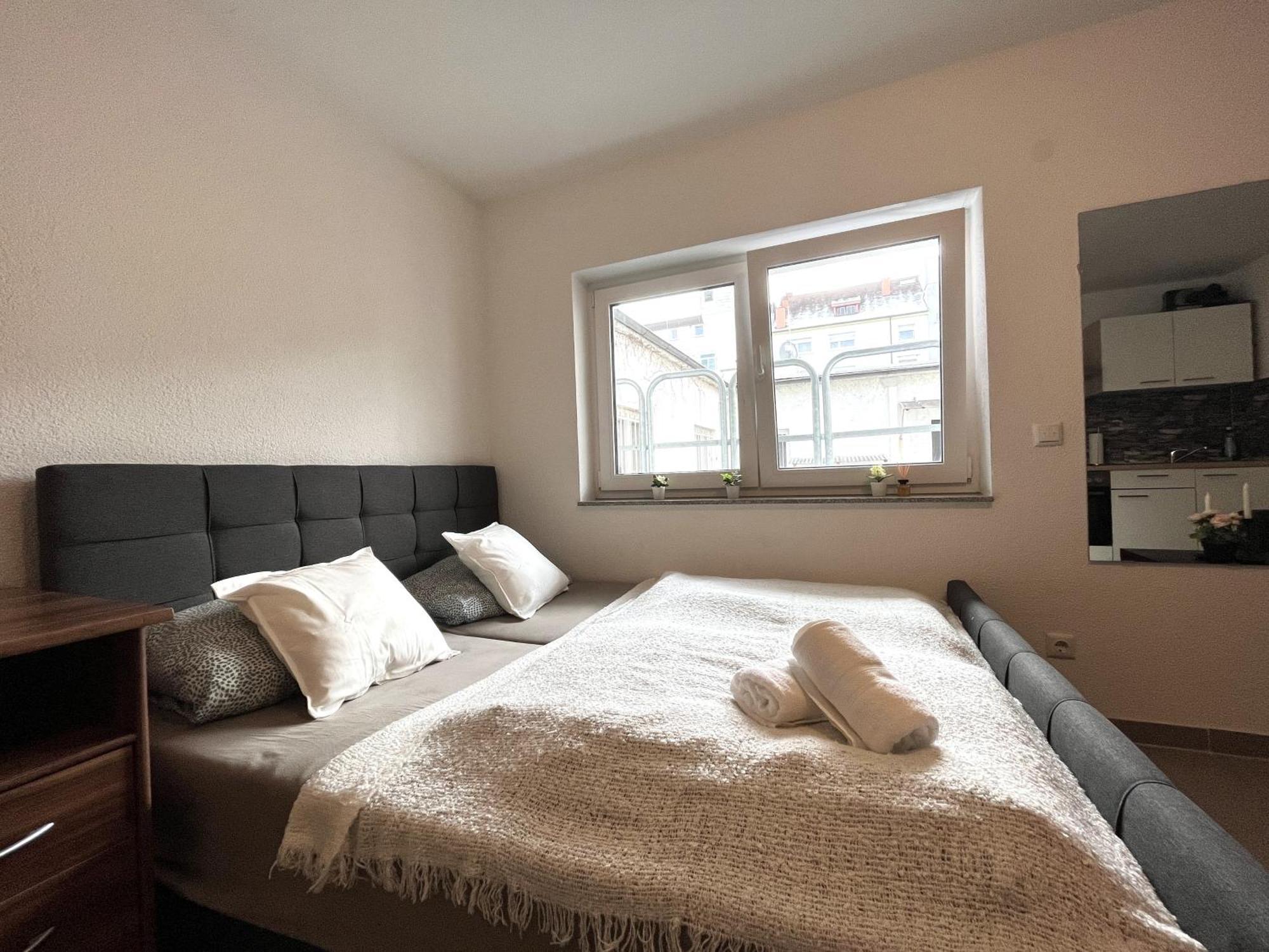 Simplex Apartments Am Europaplatz Karlsruhe Camera foto